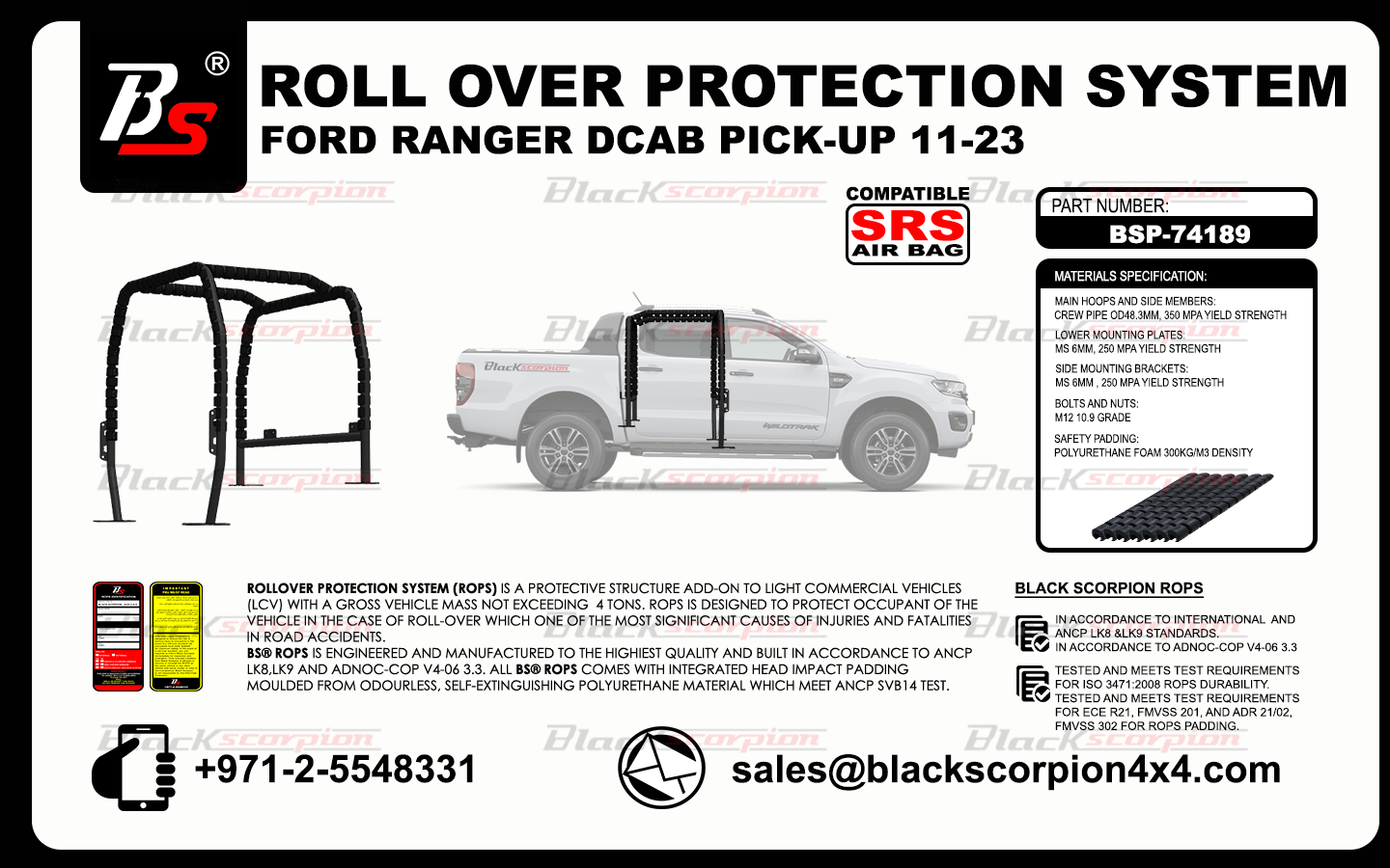ROLLOVER PROTECTION SYSTEM